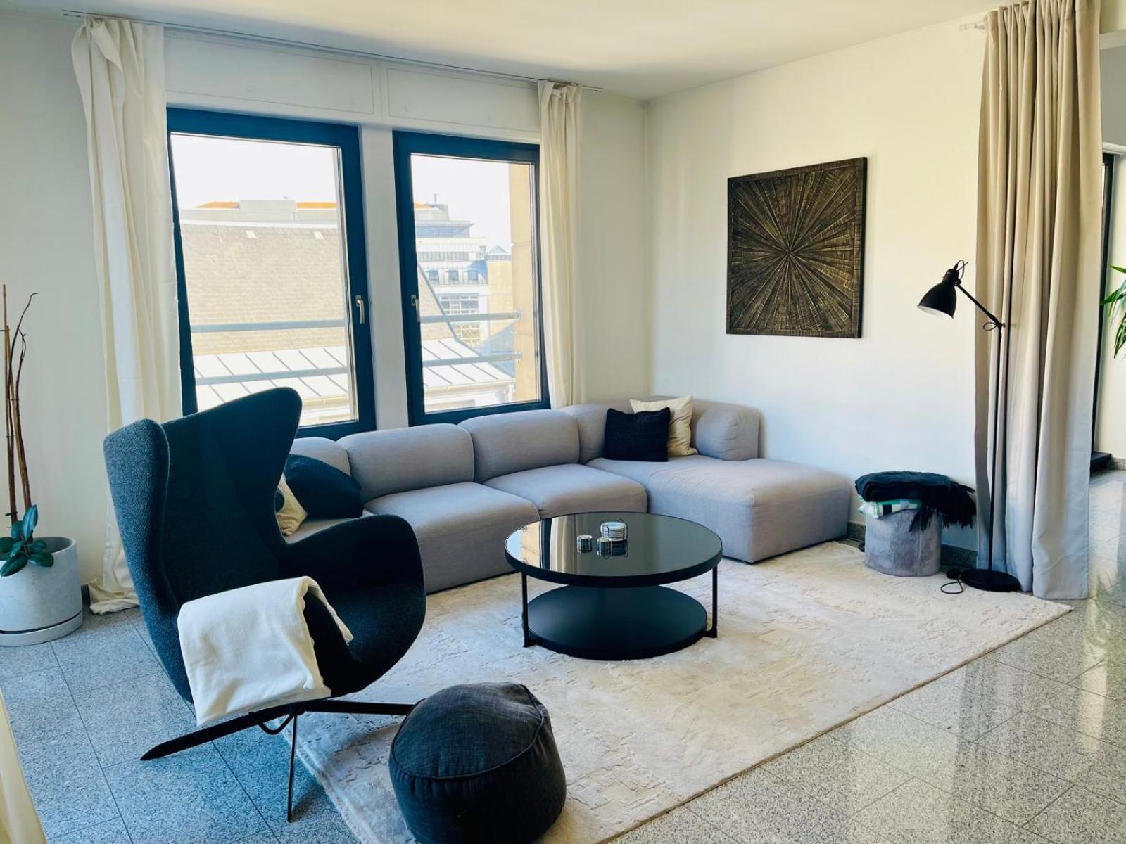 Lux Penthouse - Office, Terrace, Gym & Parking Apartamento Luxemburgo Exterior foto